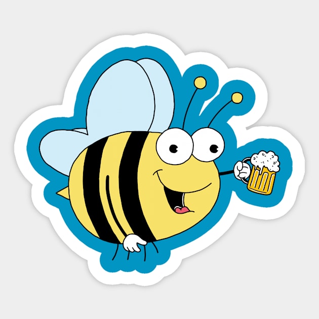 BEEr Sticker by prawidana